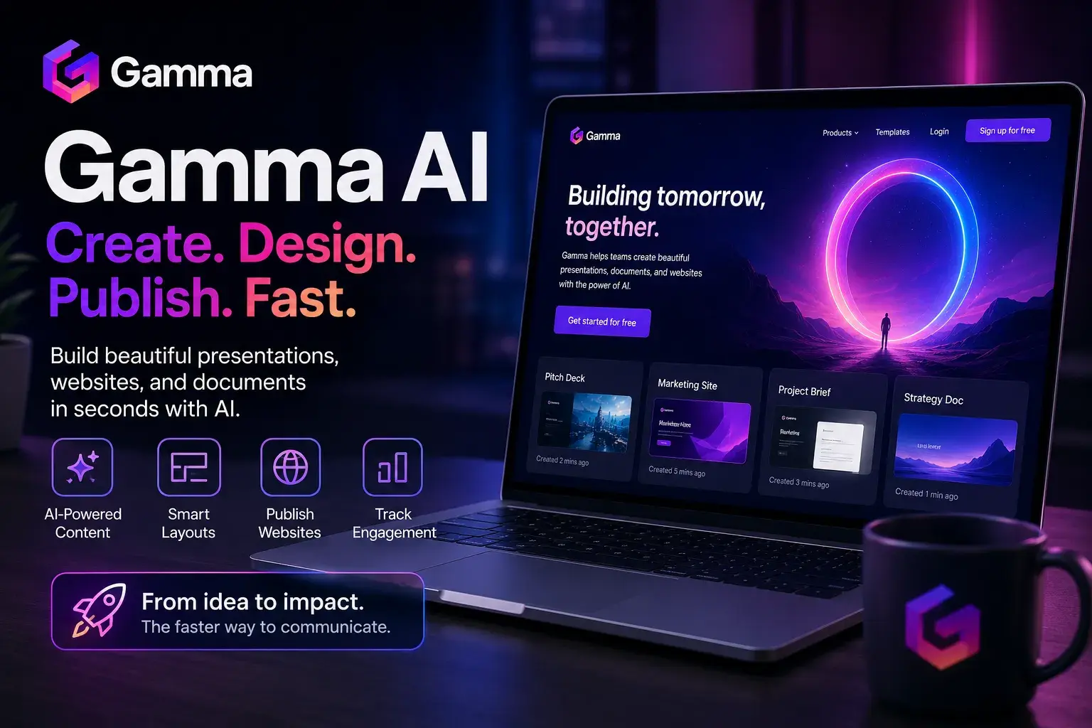 Gamma AI for Fast Website Pages and Smart Layouts